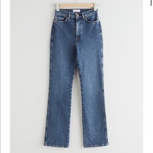 & Other Stories - Crush Cut Cropped Jeans
